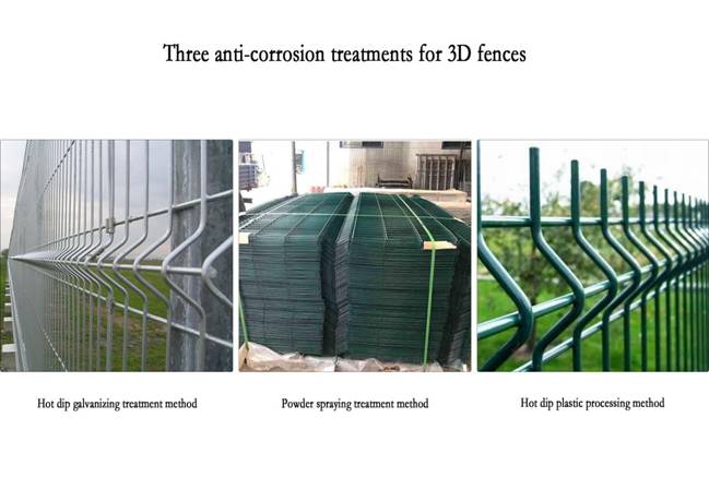 3D bending fence