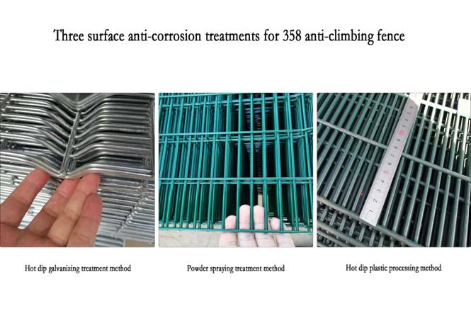 358 high security anti-climbing fence