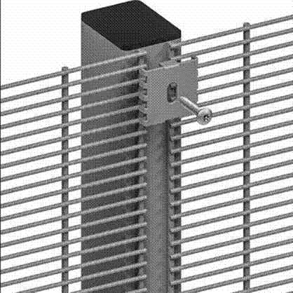 358 high security anti-climbing fence