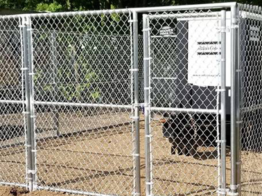 Chain link fence