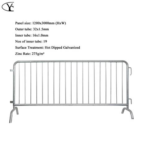 Roadblock fence