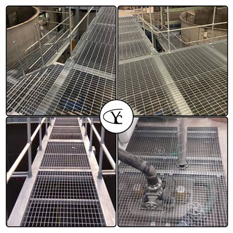 Steel grating
