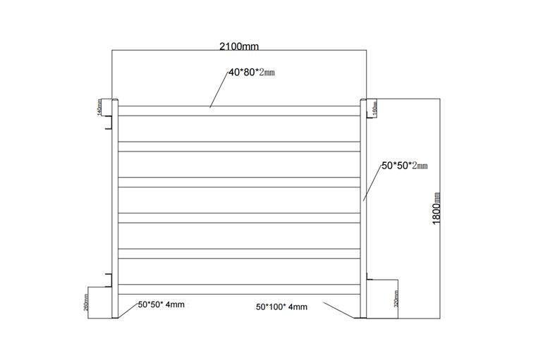 Portable Metal Horse Fence Panels