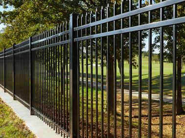 Metal fence