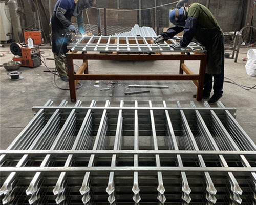 Metal fence