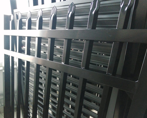 Metal fence