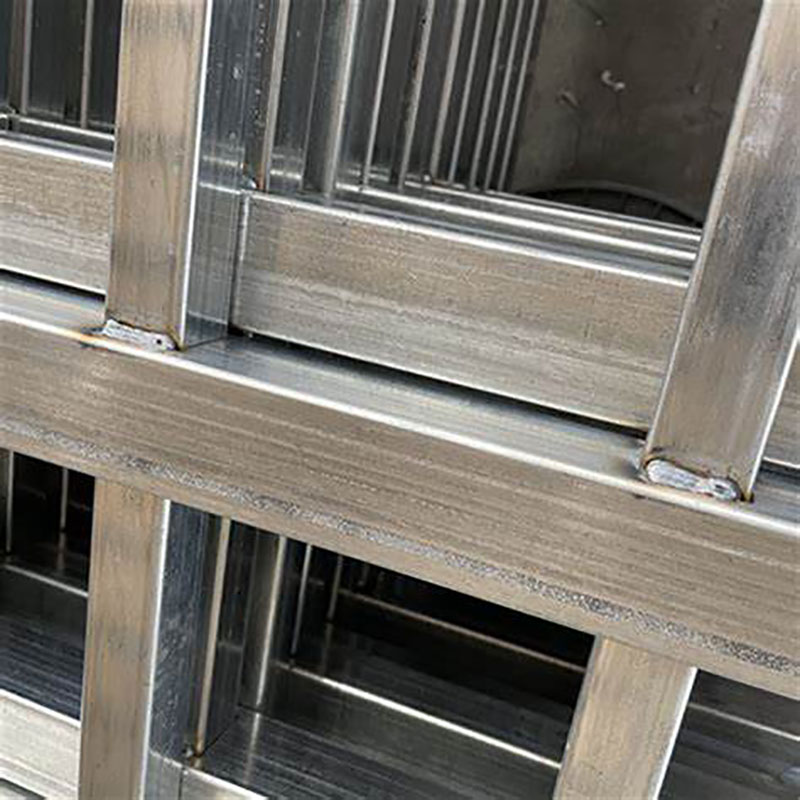Details of welded steel fence