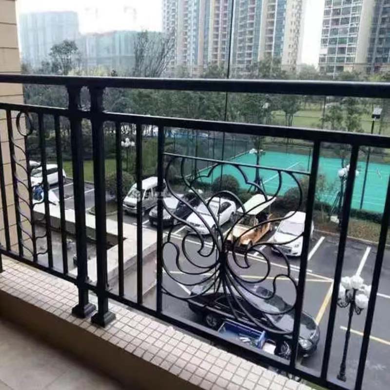 Laser fully welded balcony fence