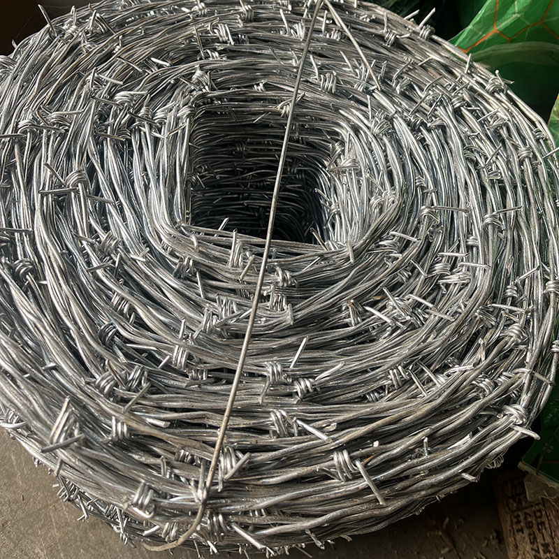Take a look at the details of our barbed wire