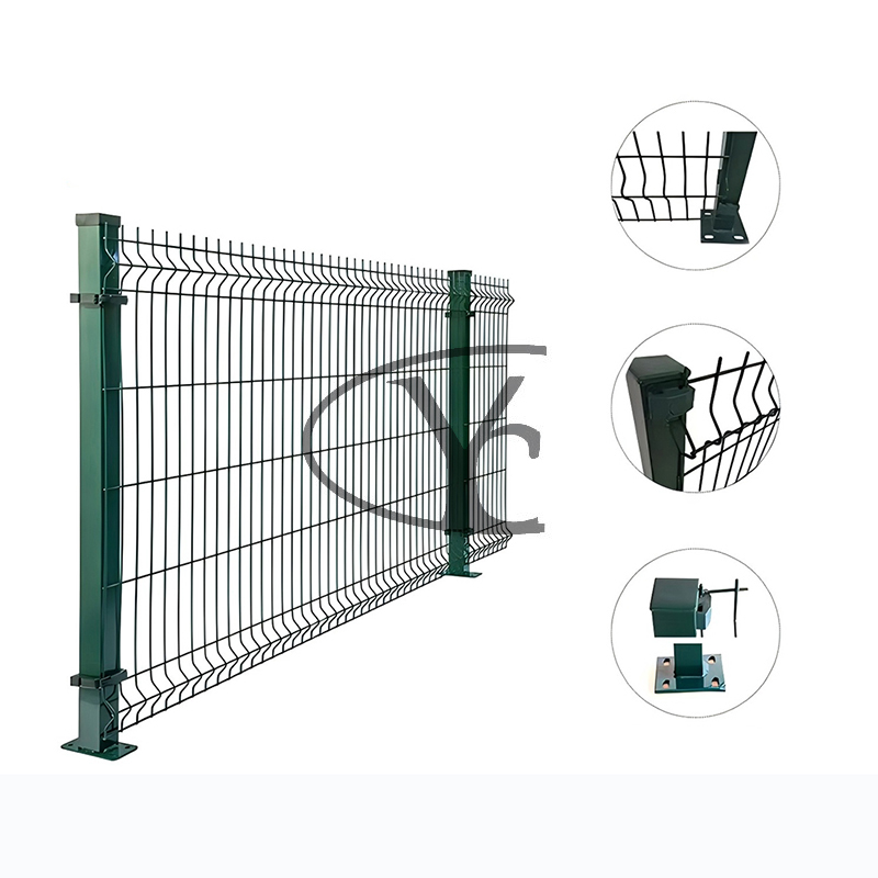 This video shows you how to install a 3D fence