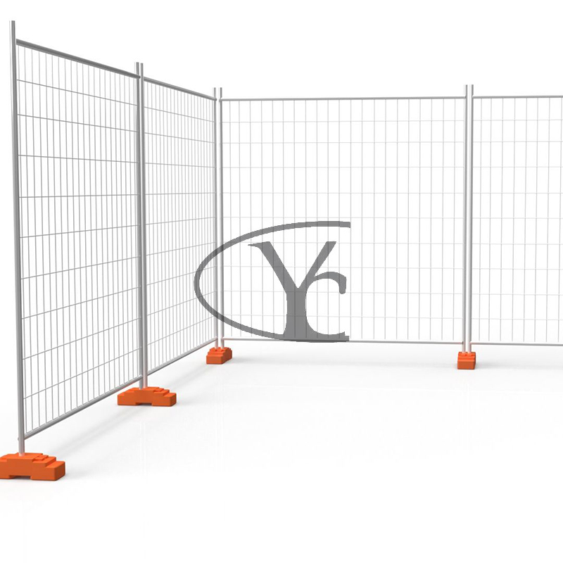 The order for temporary fencing is in production.