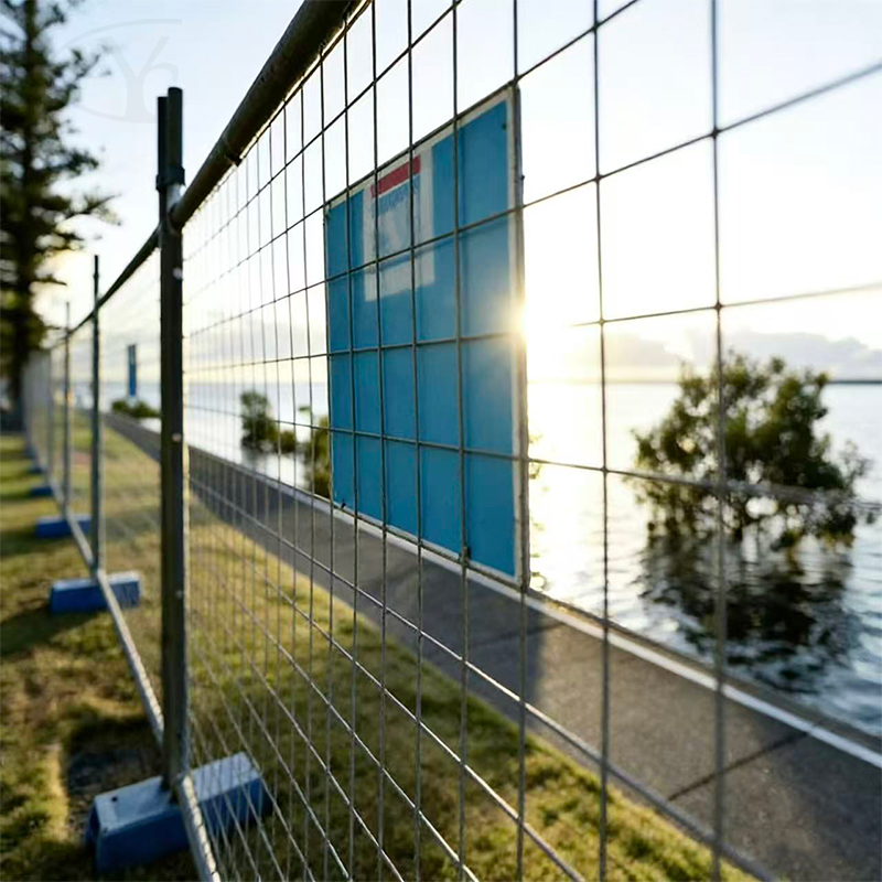 Australian Temporary Fencing Rendering