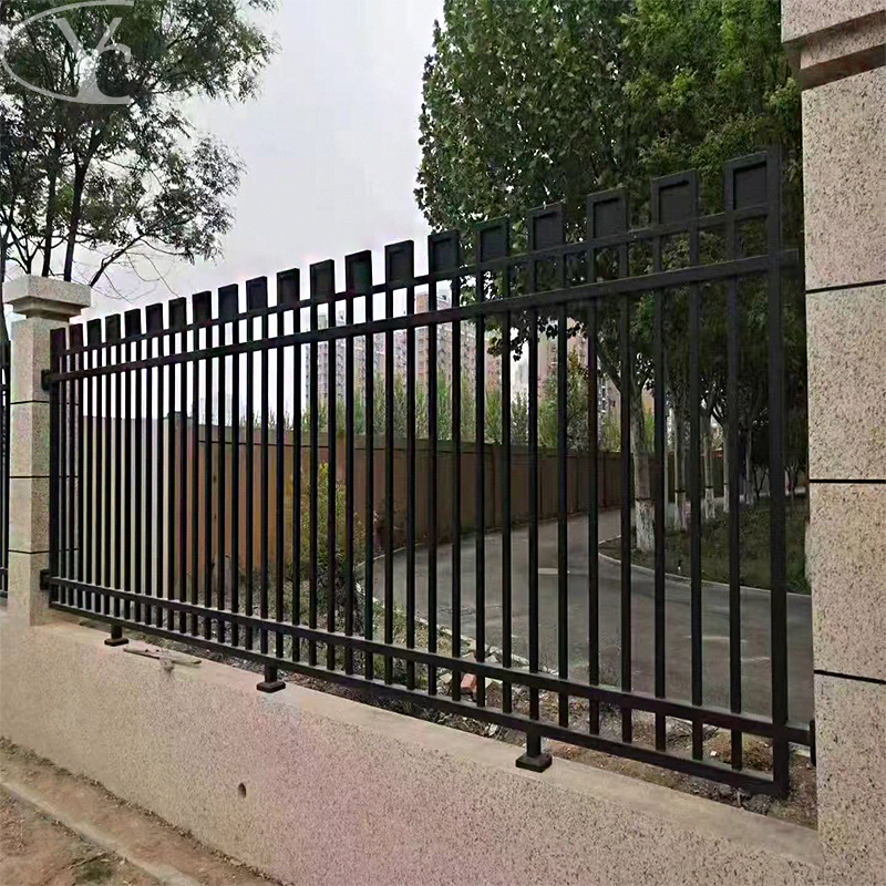 Zinc steel fencing Actual usage diagram