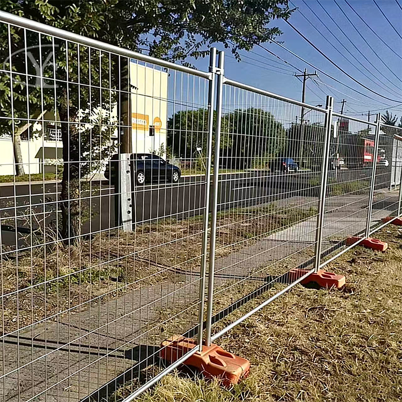 Australian Temporary Fencing Use diagram