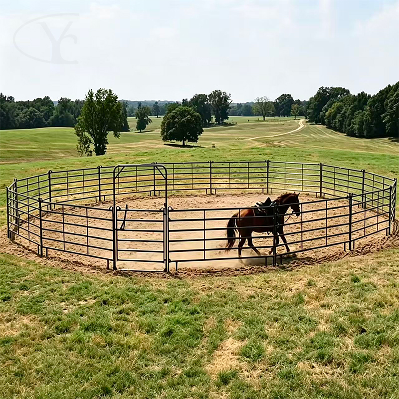 Horse Corral Panel Usage Diagram
