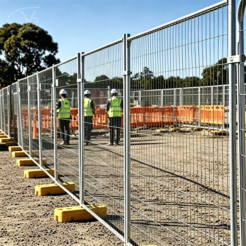 Australian temporary fencing- Use diagram